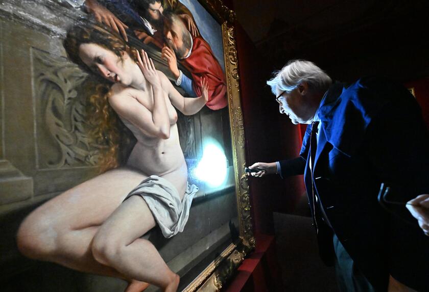 Sgarbi, Artemisia  'pittore donna ' a Genova nella sua grandezza - RIPRODUZIONE RISERVATA