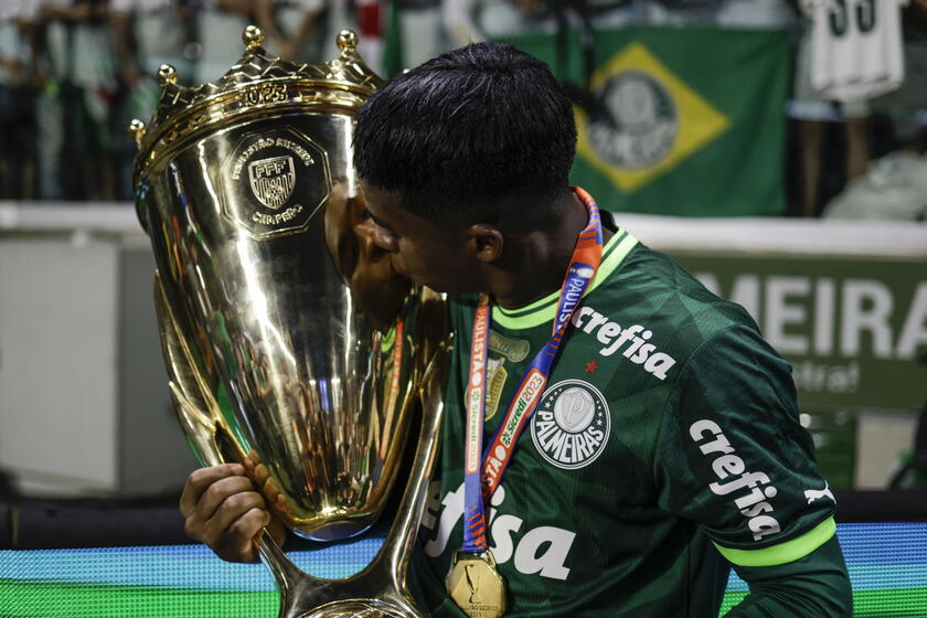 Paulista Championship final - Palmeiras vs Agua Santa - RIPRODUZIONE RISERVATA