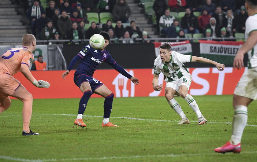 UEFA Europa Conference League - Ferencvarosi TC vs ACF Fiorentina © ANSA/EPA