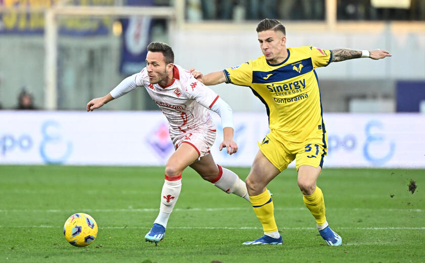 ACF Fiorentina vs Hellas Verona - RIPRODUZIONE RISERVATA