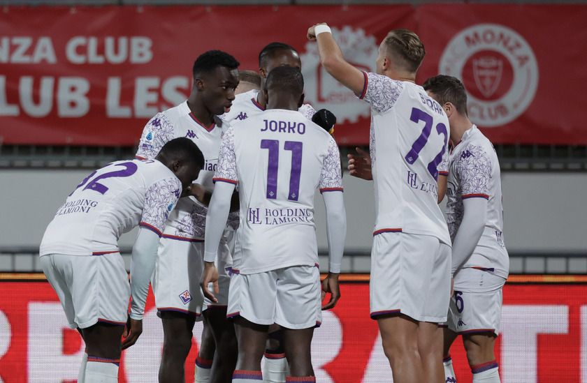 Serie A; AC Monza-Fiorentina - RIPRODUZIONE RISERVATA