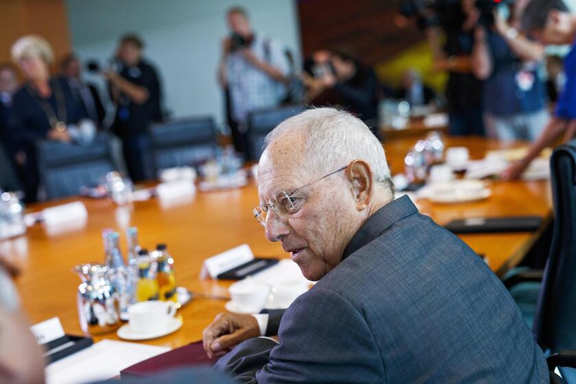 Cabinet meeting at the Chancellery in Berlin - RIPRODUZIONE RISERVATA