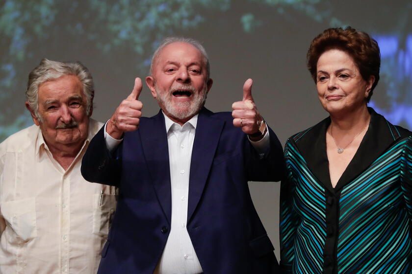 President of Brazil Lula participates in the signing of contracts with BNDES and New Development Bank (NBD)