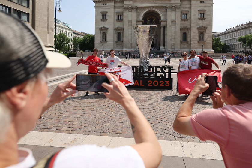 Budapest before the UEFA Europa League Final - RIPRODUZIONE RISERVATA