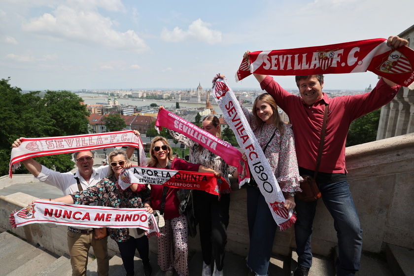 Budapest before the UEFA Europa League Final - RIPRODUZIONE RISERVATA