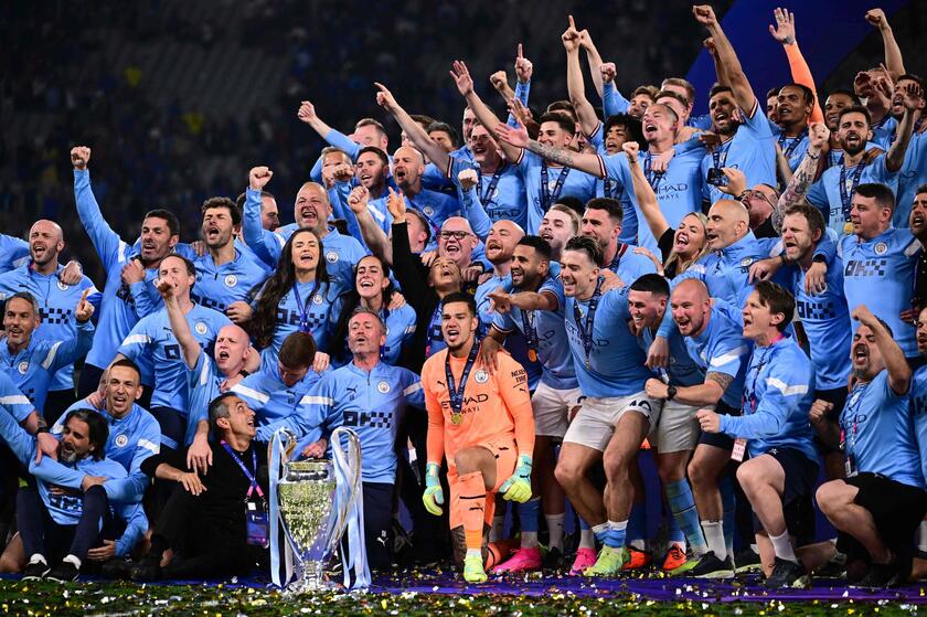 FBL-EUR-C1-MAN CITY-INTER © ANSA/AFP