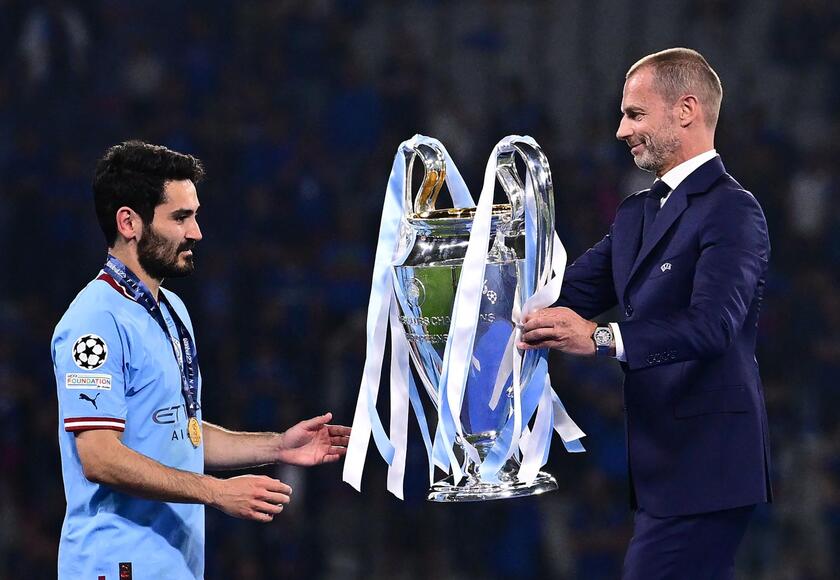 TOPSHOT-FBL-EUR-C1-MAN CITY-INTER © ANSA/AFP