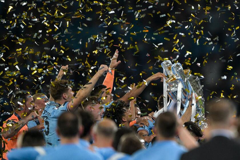 FBL-EUR-C1-MAN CITY-INTER © ANSA/AFP