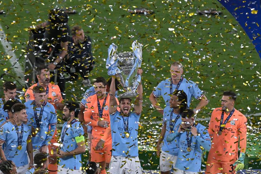 FBL-EUR-C1-MAN CITY-INTER © ANSA/AFP