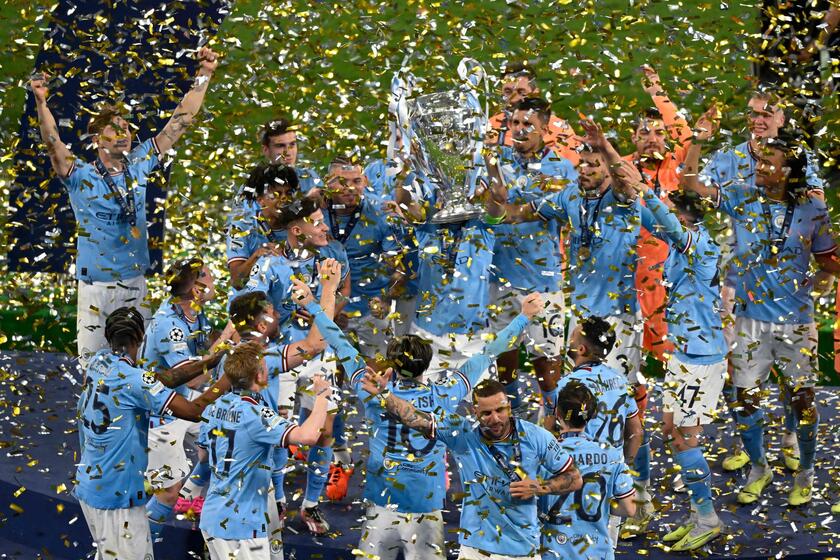 FBL-EUR-C1-MAN CITY-INTER © ANSA/AFP
