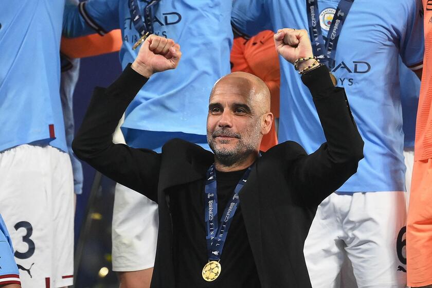 FBL-EUR-C1-MAN CITY-INTER © ANSA/AFP