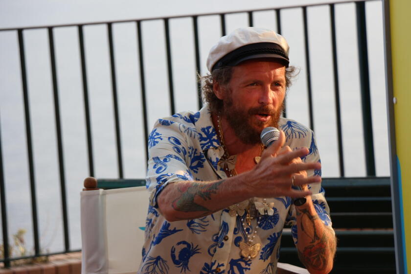 Jovanotti a Capri al festival Le Conversazioni