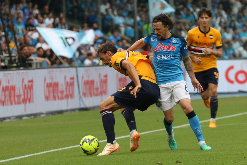 Soccer: Serie A SSC Napoli - UC Sampdoria - RIPRODUZIONE RISERVATA