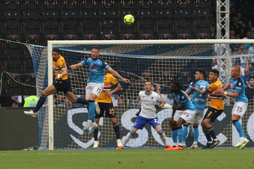 Soccer: Serie A SSC Napoli - UC Sampdoria - RIPRODUZIONE RISERVATA