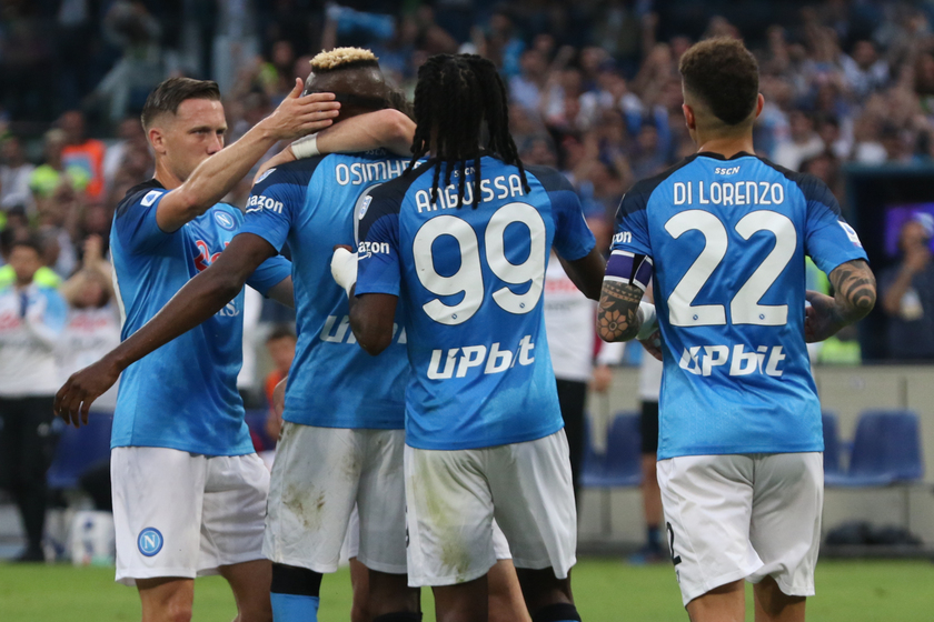 Soccer: Serie A SSC Napoli - UC Sampdoria - RIPRODUZIONE RISERVATA