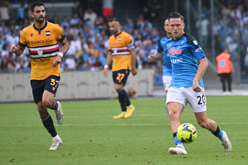 Soccer: Serie A SSC Napoli - UC Sampdoria - RIPRODUZIONE RISERVATA