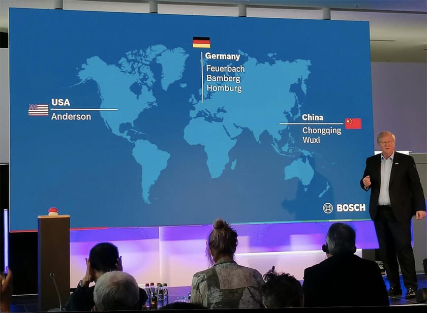 Gi� pronte le soluzioni Bosch per muoversi con l 'idrogeno © ANSA/Bosch