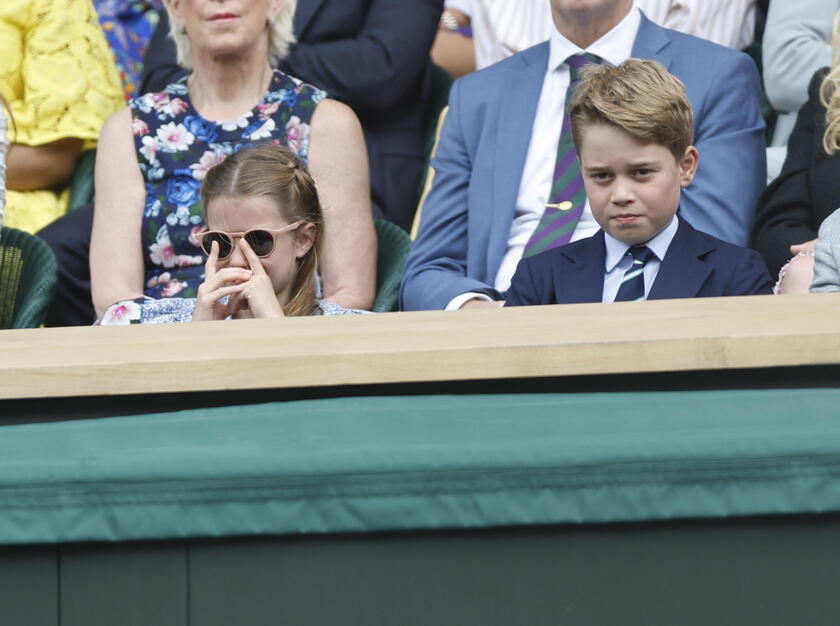 George e Charlotte © ANSA/EPA