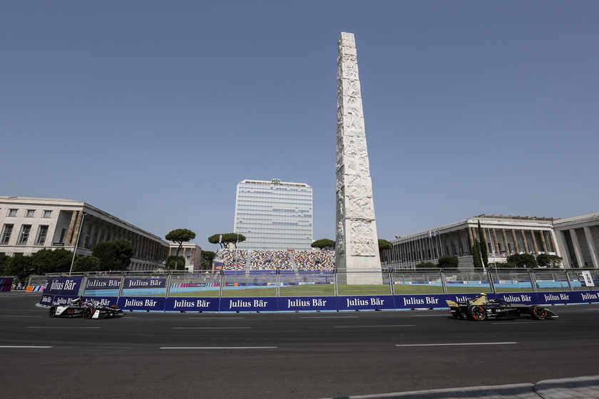 L 'E-Prix di Roma sul circuito dell 'Eur - RIPRODUZIONE RISERVATA