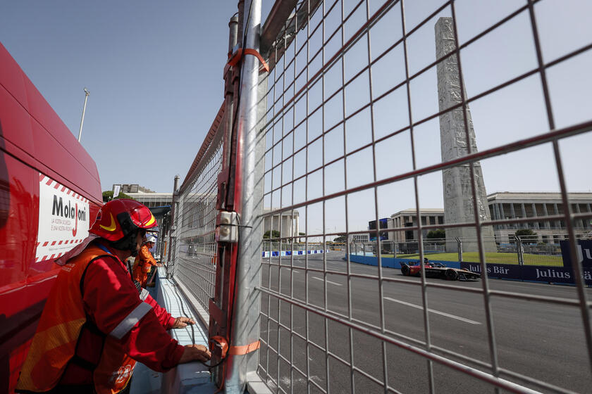 Formula E Rome E-Prix auto race in Rome E.U.R. - RIPRODUZIONE RISERVATA