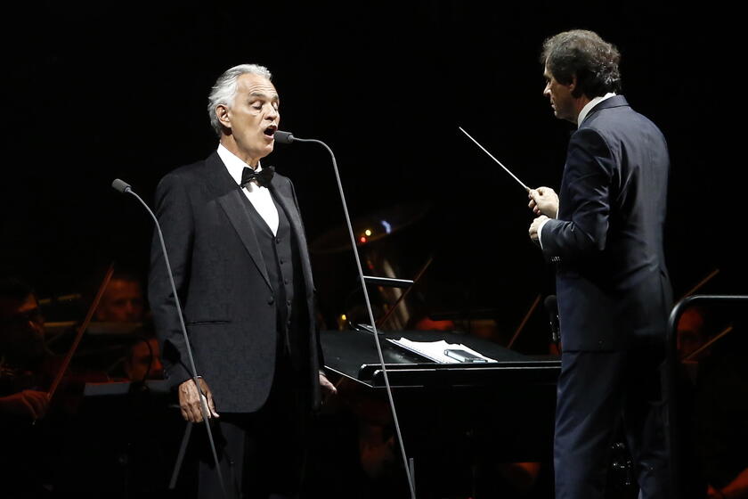 Andrea Bocelli concert in Athens