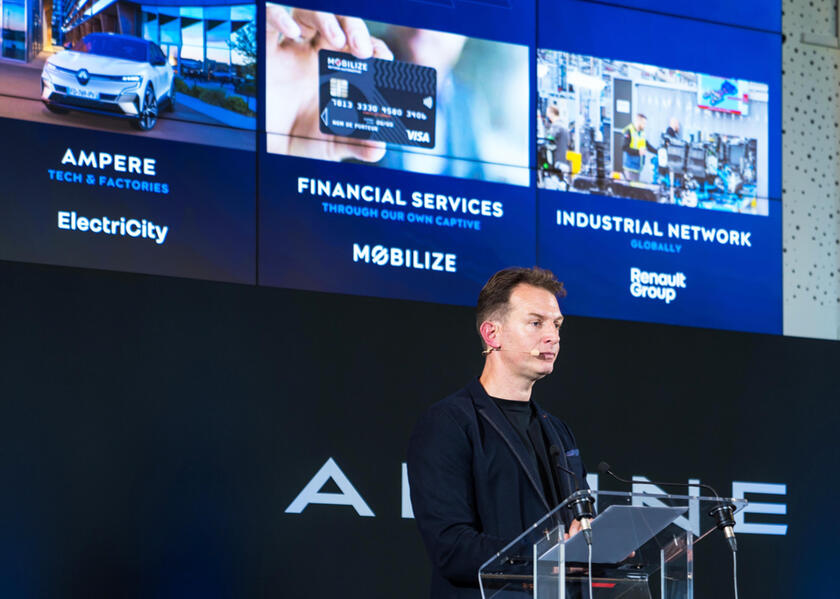 Laurent Rossi ceo Alpine © ANSA/Alpine