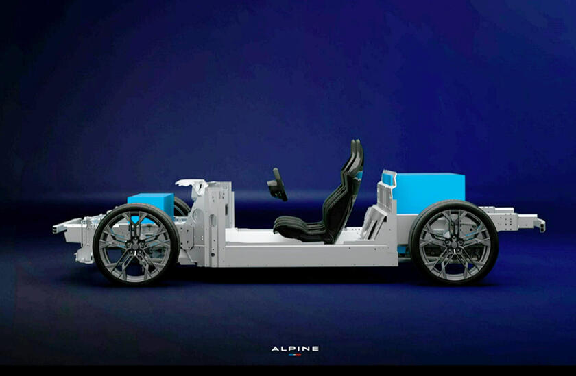 Futuro elettrico di Alpine rispetterà Dna sportivo del brand © ANSA/Alpine