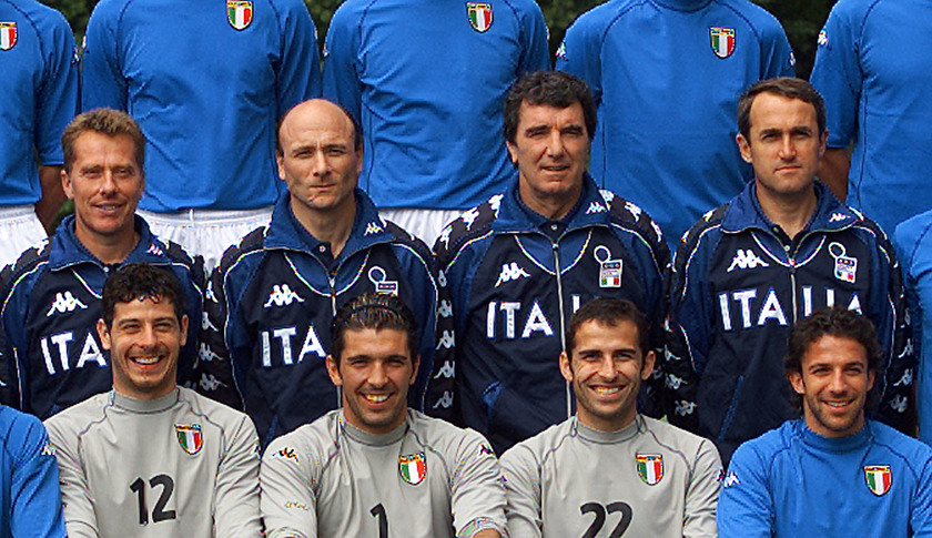 CALCIO: EUROPEI; AZZURRI, FOTO - RIPRODUZIONE RISERVATA