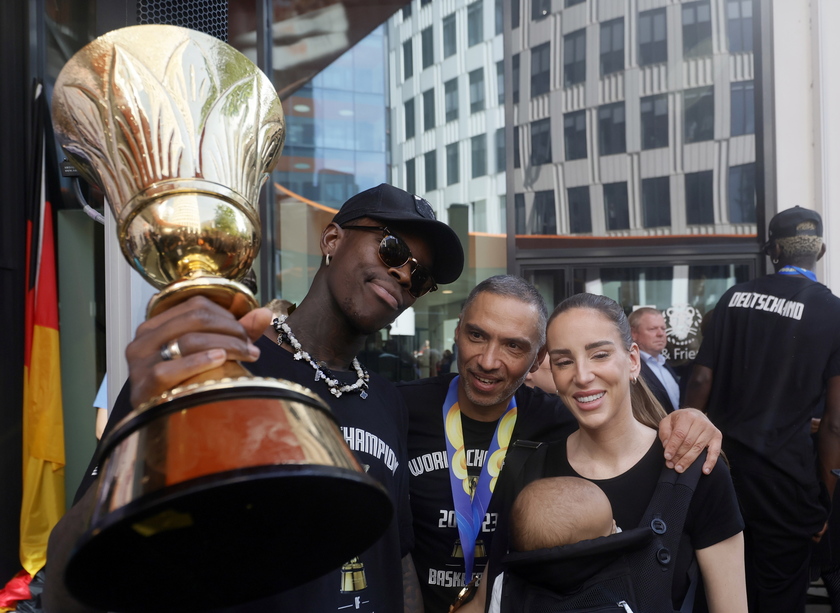 Reception of the German basketball nationalteam after winning the world championship - RIPRODUZIONE RISERVATA