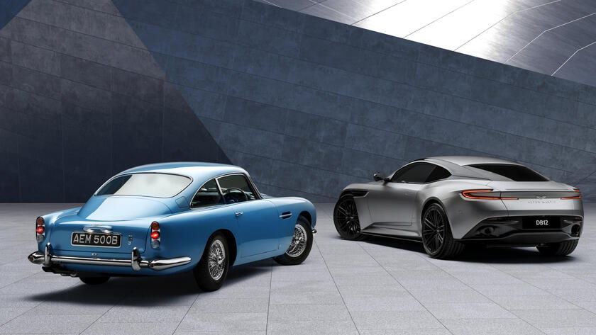 Aston Martin DB5 - RIPRODUZIONE RISERVATA