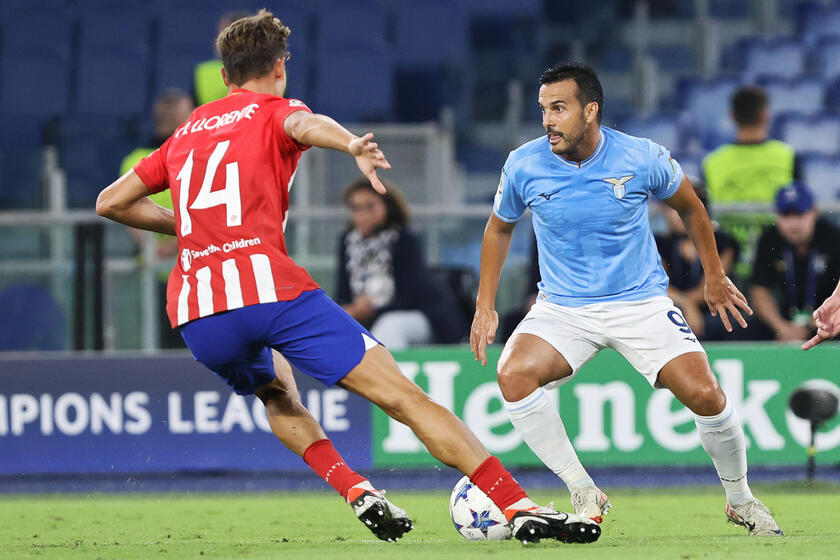 Champions: Lazio-Atletico Madrid 1-1 - RIPRODUZIONE RISERVATA