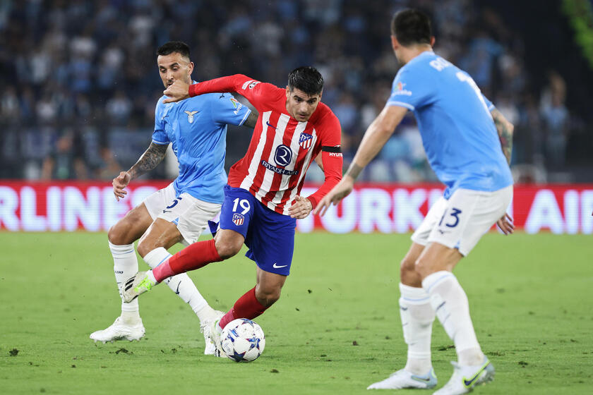 Champions: Lazio-Atletico Madrid 1-1 - RIPRODUZIONE RISERVATA