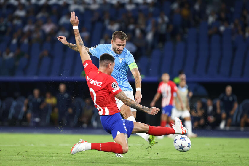 Champions: Lazio-Atletico Madrid 1-1 - RIPRODUZIONE RISERVATA