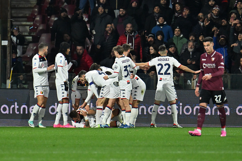 Soccer: Serie A; US Salernitana - Genoa CFC - RIPRODUZIONE RISERVATA