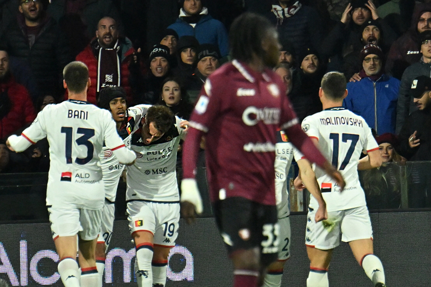 Soccer: Serie A; US Salernitana - Genoa CFC - RIPRODUZIONE RISERVATA