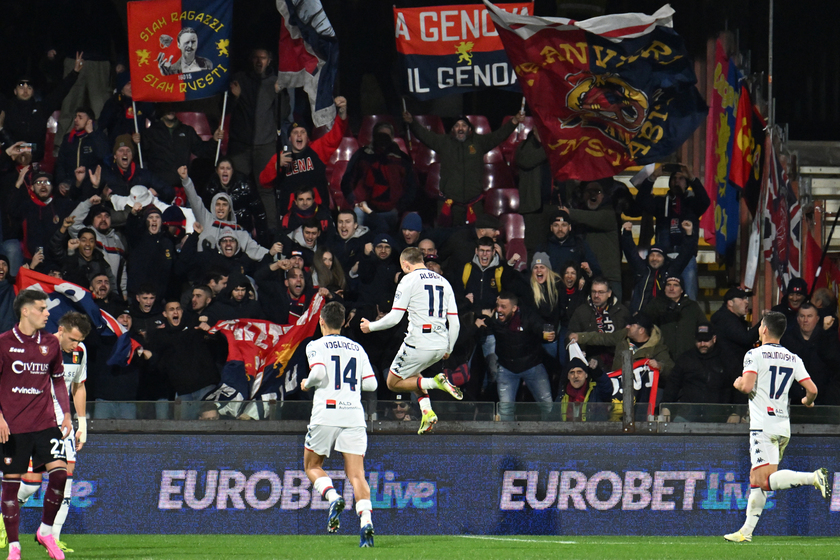 Soccer: Serie A; US Salernitana - Genoa CFC - RIPRODUZIONE RISERVATA
