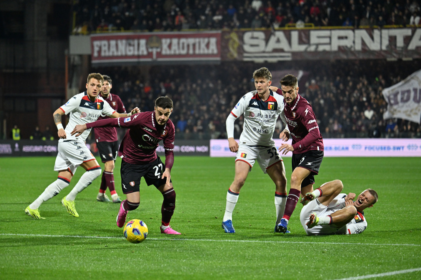 Soccer: Serie A; US Salernitana - Genoa CFC - RIPRODUZIONE RISERVATA