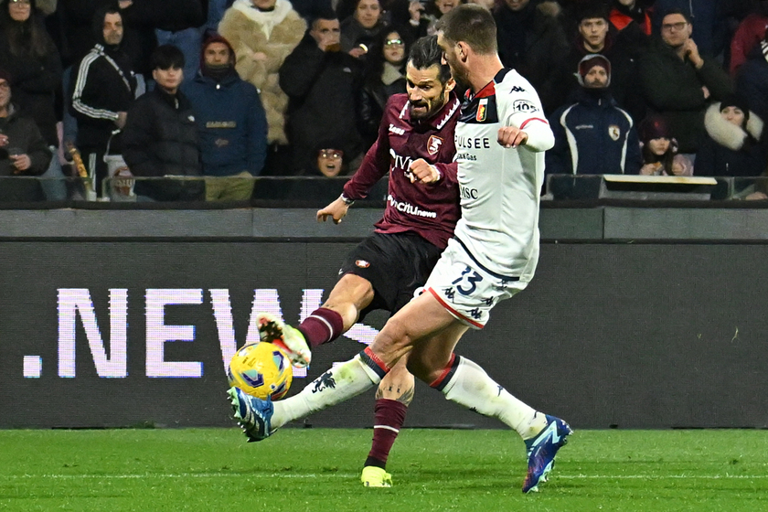 Soccer: Serie A; US Salernitana - Genoa CFC - RIPRODUZIONE RISERVATA