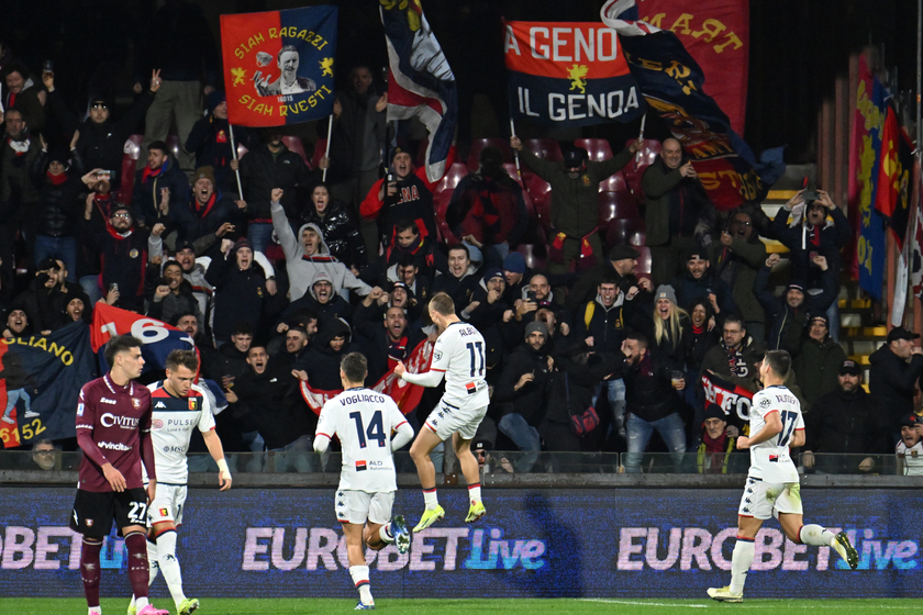 Soccer: Serie A; US Salernitana - Genoa CFC - RIPRODUZIONE RISERVATA
