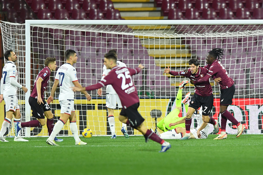 Soccer: Serie A; US Salernitana - Genoa CFC - RIPRODUZIONE RISERVATA