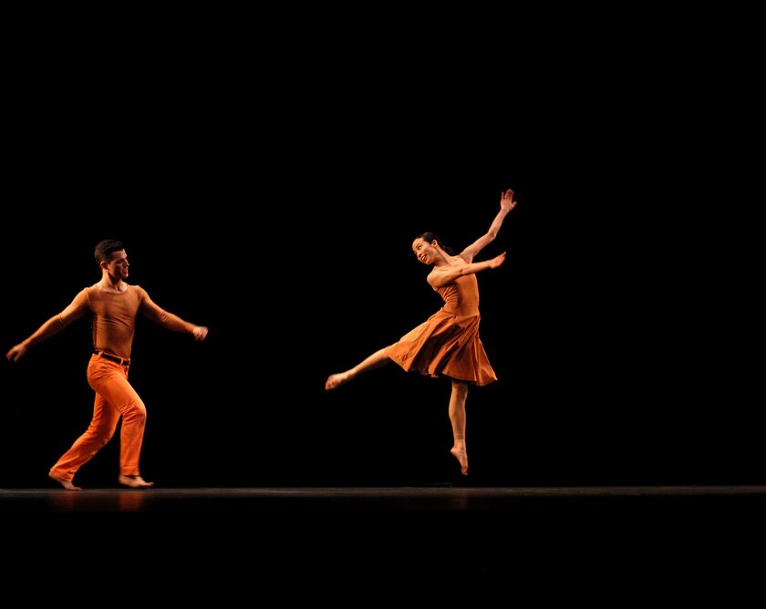 The Paul Taylor Dance Company (Taylor 2) dancers perform in the southern Indian City of Chennai - RIPRODUZIONE RISERVATA