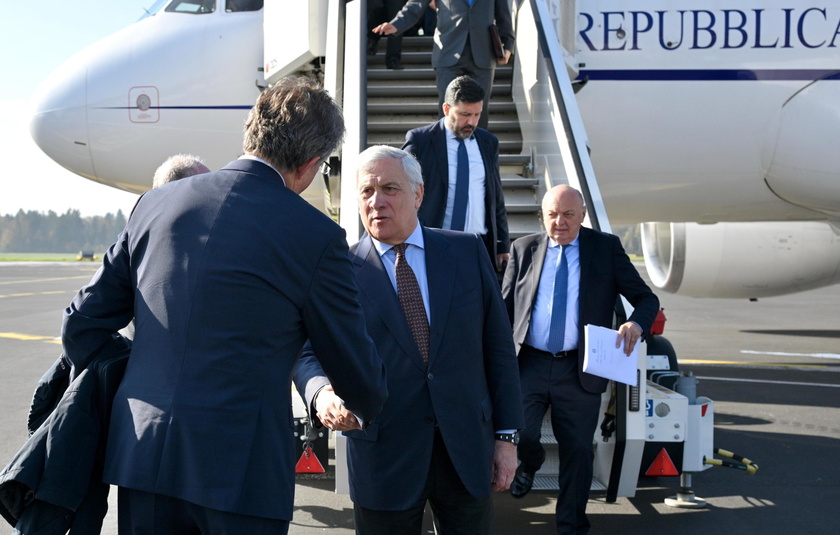 Italian Foreign Minister Antonio Tajani visits Slovenia