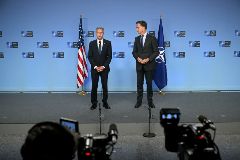 US Secretary of State Antony Blinken holds Ukraine talks with NATO chief in Brussels