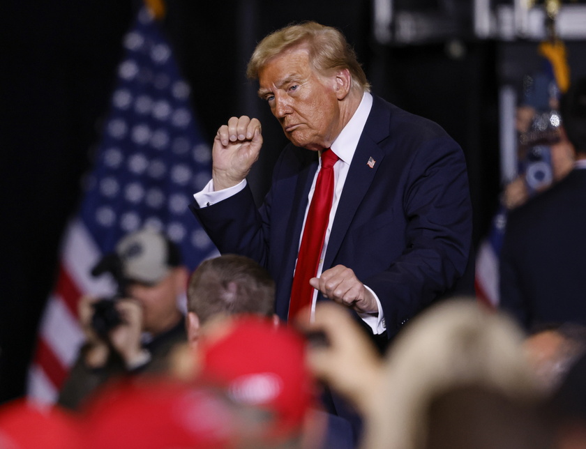 Donald Trump Campaigns in Milwaukee, Wisconsin 