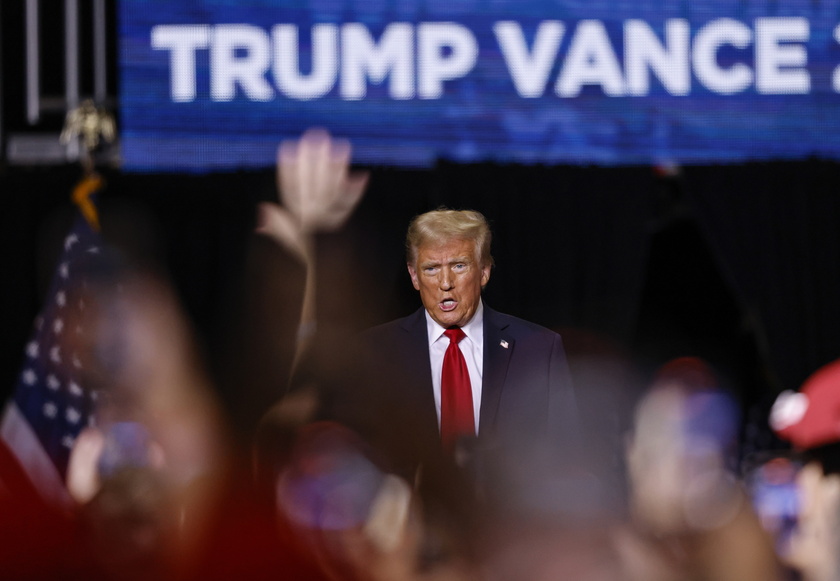 Donald Trump Campaigns in Milwaukee, Wisconsin 