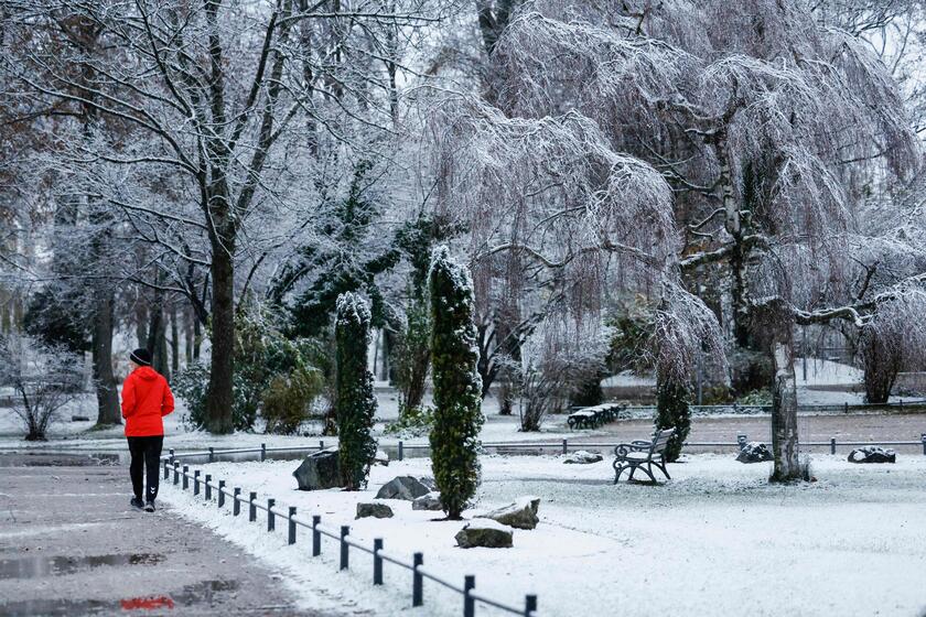 Germania: la neve disegna i paesaggi