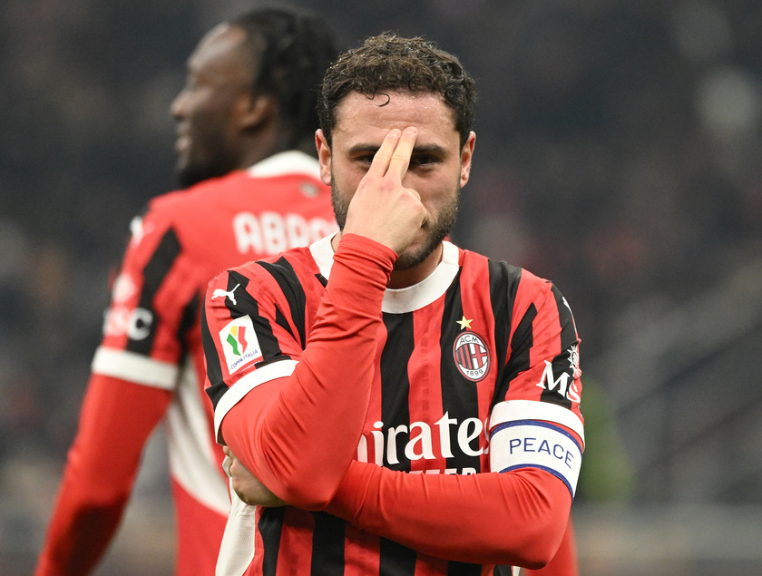 Soccer: Italian Cup; Milan-Sassuolo