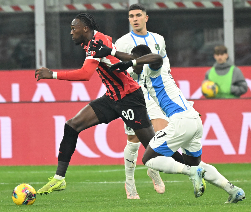 Soccer: Italian Cup; Milan-Sassuolo