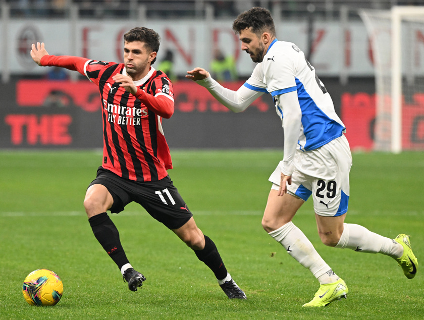 Soccer: Italian Cup; Milan-Sassuolo