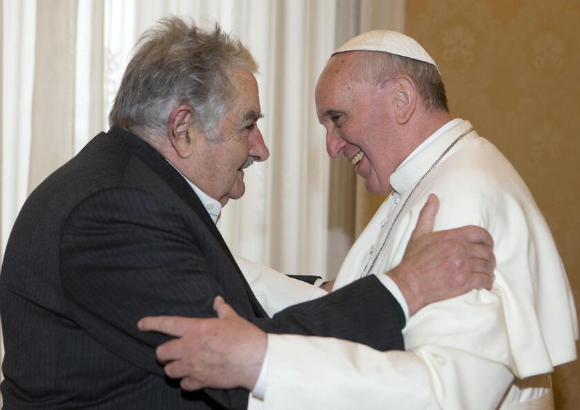 Pope Francis receives President of Uruguay Mujica